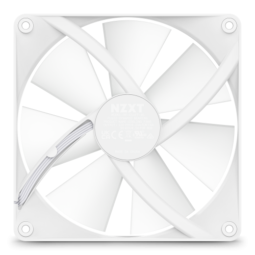 NZXT RF-C14SF-W1 Ventilador 14 cm RGB Core Blanco para Carcasa de Ordenador