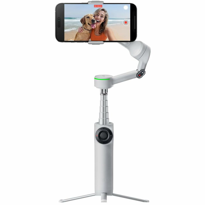 Insta360 Flow 2 Pro Gris - Compatible con Apple DockKit - Estabilización de 3 ejes