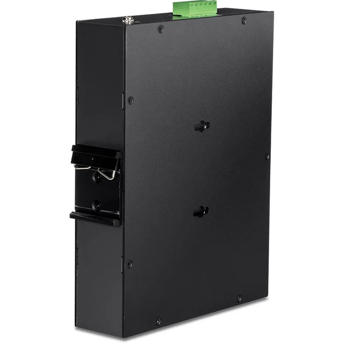 TRENDNet Switch Industrial TI-PGM102 Gigabit Ethernet 10 Puertos (8 PoE+ de 240W, 2 SFP) para Montaje en Rail DIN/IP30/Pared, Negro