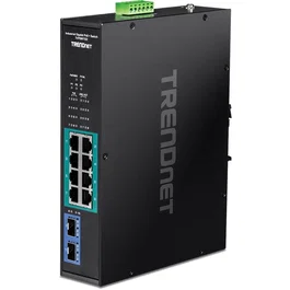 Trendnet TI-PGM102 Switch Gigabit PoE 10/100/1000 con Montaje de Pared Negro