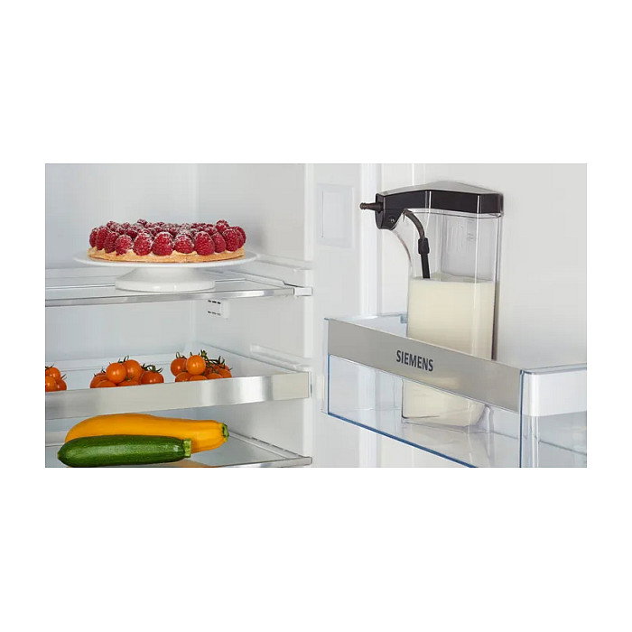 Siemens TQ903D03 Cafetera Superautomática Espresso con Molinillo Integrado, Tanque de Leche 0.7L, 19 Bar, 1500W, 2 Tazas Simultáneas, Acero Inoxidable