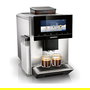 Siemens TQ903D03 Cafetera Superautomática Espresso con Molinillo Integrado, Tanque de Leche 0.7L, 19 Bar, 1500W, 2 Tazas Simultáneas, Acero Inoxidable