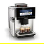 Siemens TQ903D03 Cafetera Superautomática Espresso con Molinillo Integrado, Tanque de Leche 0.7L, 19 Bar, 1500W, 2 Tazas Simultáneas, Acero Inoxidable