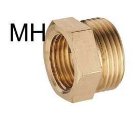 Alargadera de Latón Hexagonal Pulida 3/4 x 10mm A335