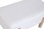 DKD Home Decor Descalzadora Set 2 Poliéster Crudo y Marrón