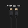 Ewent Cable DisplayPort EC1407 3m Negro 8K v1.4