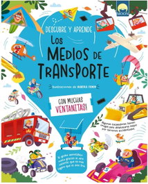 MOON Descubre aprende medios transporte, AA.VV. - MOON