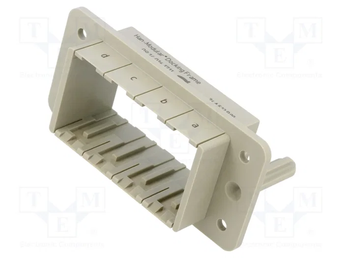 HARTING Marco de acoplamiento para 4 módulos, montaje fijo HARTING Marco de acoplamiento para 4 módulos, montaje fijo