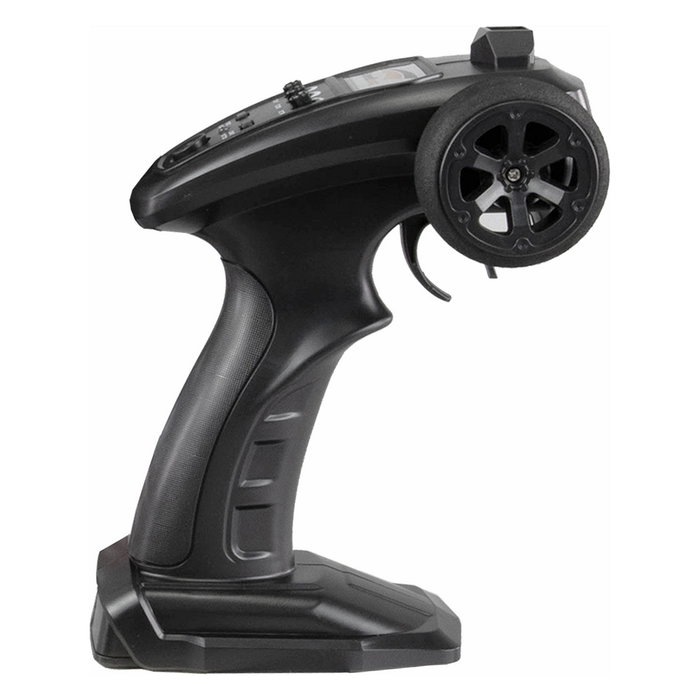 AMEWI 26108 Stingray Speedboot Barco RTR 335 mm con Motor a Reacción, 40 km/h, Efectos de Luz, Li-Ion 2000 mAh, Radio 2.4 GHz 3 Canales, Edad 14+