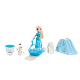 Mattel Mini Elsa y Olaf Jugando en la Nieve Frozen Disney