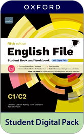 OXFORD UNIVERSITY PRESS, ENGLISH FILE C1.2 5A.ED. STUDENT+WORKBOOK WITHOUT KEY - OXFORD UNIVERSITY PRESS