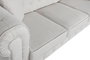DKD Home Decor Sofá Tradicional Crema Negro 209 x 84 x 76 cm