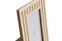 DKD Home Decor Marco de Fotos 10x15 Resina Blanco y Hueso