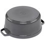 Staub Cocotte Redonda 26 cm Gris Grafito