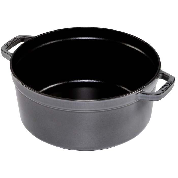 Staub Cocotte Redonda 26 cm Gris Grafito