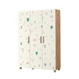Hanah Home Armario Hedera Jungle Pino Atlántico y Blanco 120x189x48 cm Tablero Melamina