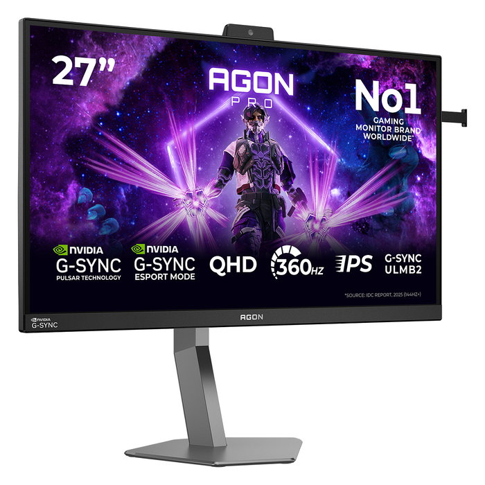 AOC AGON PRO AG276QSG2 Monitor Gaming 27 QHD Fast IPS 360Hz AOC AGON PRO AG276QSG2 Monitor Gaming 27 QHD Fast IPS 360Hz