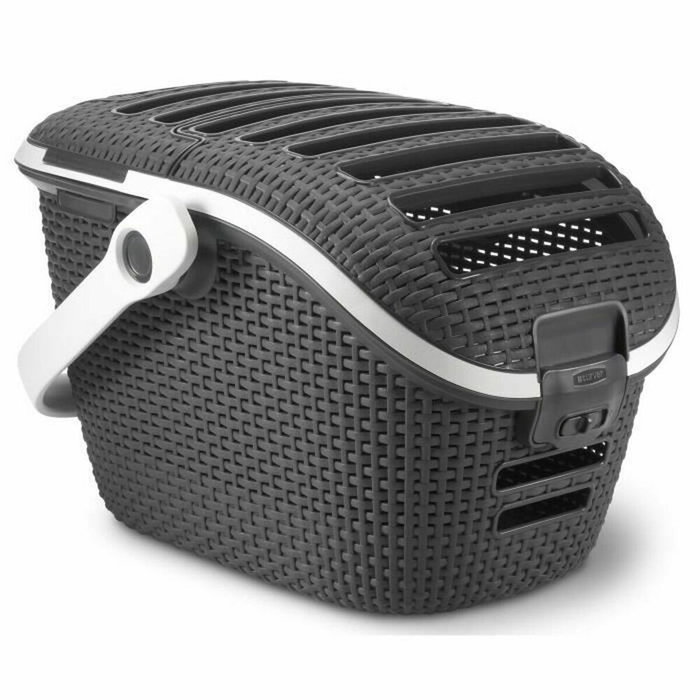 Curver Cesta de transporte - Gris antracita - Para gatos