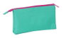 Safta Portatodo triple 22x12x3 cm Verde Mint