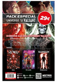 Universo Valiant (Pack Especial) -Contiene: Shadowman, Roku, Psi-Lors