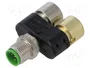 MURRELEKTRONIK Adaptador M12 5 pines (1 macho a 2 hembras)