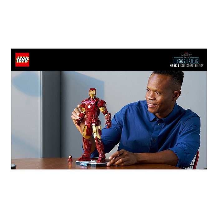 LEGO Marvel Iron Man Mark 3 Edición para Coleccionistas 76344 LEGO Marvel Iron Man Mark 3 Edición para Coleccionistas 76344