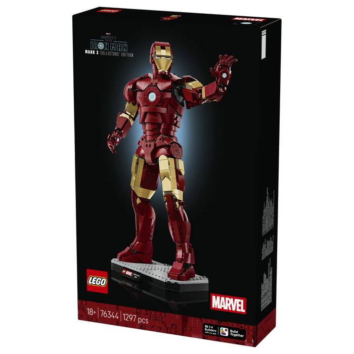 LEGO Marvel Iron Man Mark 3 Edición para Coleccionistas 76344 LEGO Marvel Iron Man Mark 3 Edición para Coleccionistas 76344