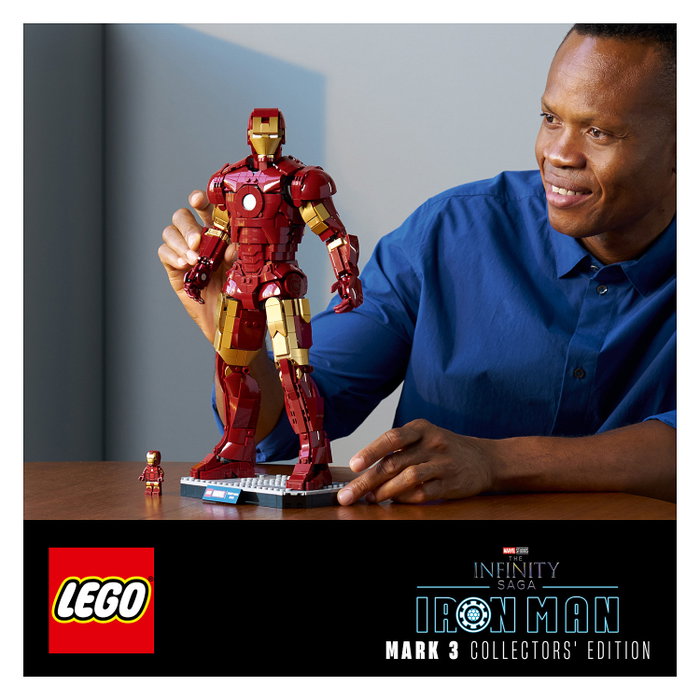 LEGO Marvel Iron Man Mark 3 Edición para Coleccionistas 76344 LEGO Marvel Iron Man Mark 3 Edición para Coleccionistas 76344