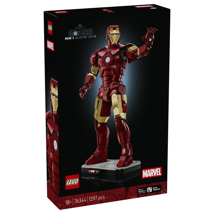 LEGO Marvel Iron Man Mark 3 Edición para Coleccionistas 76344 LEGO Marvel Iron Man Mark 3 Edición para Coleccionistas 76344