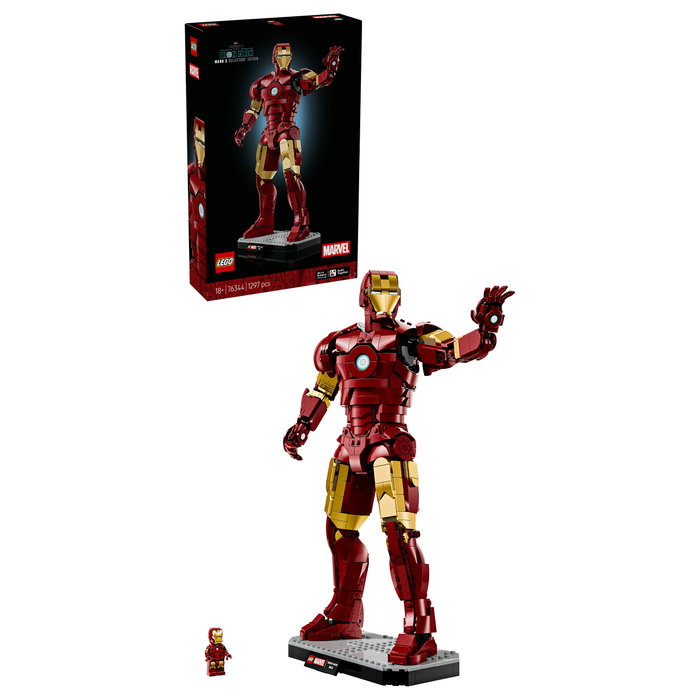 LEGO Marvel Iron Man Mark 3 Edición para Coleccionistas 76344 LEGO Marvel Iron Man Mark 3 Edición para Coleccionistas 76344