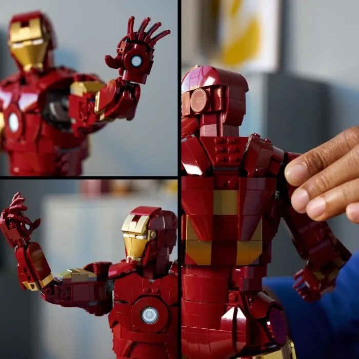 Lego 76344 Marvel Iron Man Mark 3 Edición Coleccionista - Set de construcción para adultos