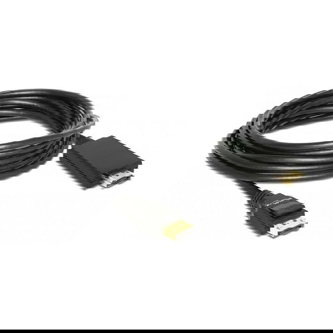 DeLOCK Cable 85319 DisplayPort 1.2 a HDMI Pasivo 5m, Macho a Macho, Negro, Resolución 4K UHD (3840x2160)