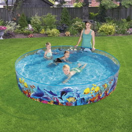 Bestway Piscina Rigida Infantil PVC Marina 244x46 cm