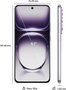 Oppo Reno12 Pro 5G 631001003704B Smartphone con IA 512GB 12GB RAM 5G Nebula Black Pantalla 6.7" Cámara 50MP Batería 5000mAh Carga 80W