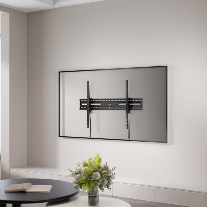 Aisens Soporte de Pared Inclinable para TV de 43-100 pulgadas hasta 75kg Negro