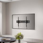 Aisens Soporte de Pared Inclinable para TV de 43-100 pulgadas hasta 75kg Negro