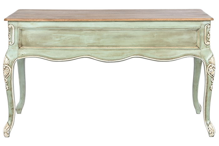 DKD Home Decor Escritorio Verde Marron 133 x 75 x 68 cm DKD Home Decor Escritorio Verde Marron 133 x 75 x 68 cm