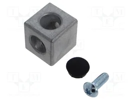 FATH Conector de montaje hexagonal para perfiles 45x45mm