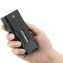 Rockbros Luz para bicicleta 850 lm con función de powerbank y cable USB-C a USB-A - negra