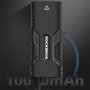 Rockbros Luz para bicicleta 850 lm con función de powerbank y cable USB-C a USB-A - negra