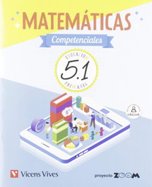 VICENS VIVES, Cuaderno Matemáticas Competenciales 5º Primaria Zoom 2019
