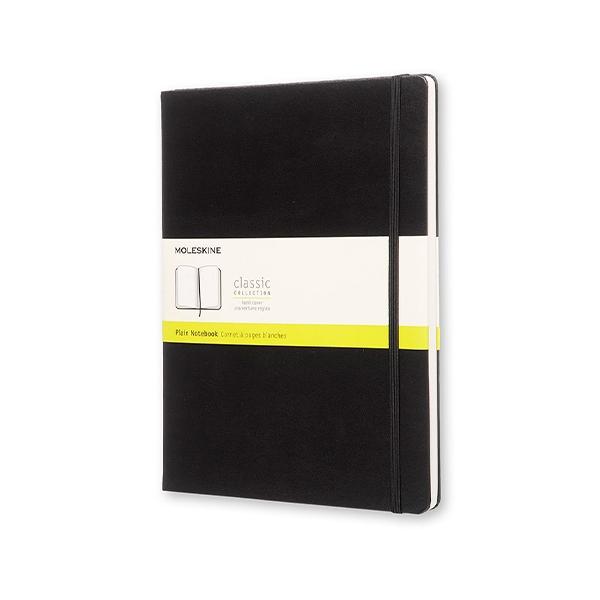 Moleskine Cuaderno Classic Tapa Dura Liso XL Negro