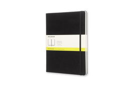Cuaderno Moleskine Clasico Tapa Dura 19X25 192H 70Gr. Lisa Con Goma Negra