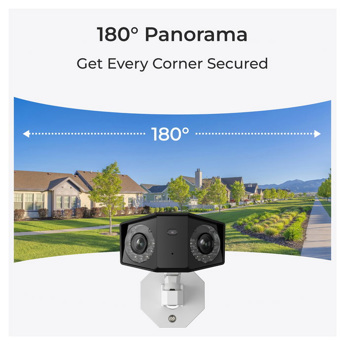 Reolink Duo Series P730 Cámara de Seguridad IP PoE Exterior Cableado 8MP Reolink Duo Series P730 Cámara de Seguridad IP PoE Exterior Cableado 8MP