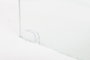 DKD Home Decor Aparador de Cristal Templado y MDF Natural