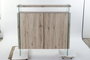 DKD Home Decor Aparador de Cristal Templado y MDF Natural