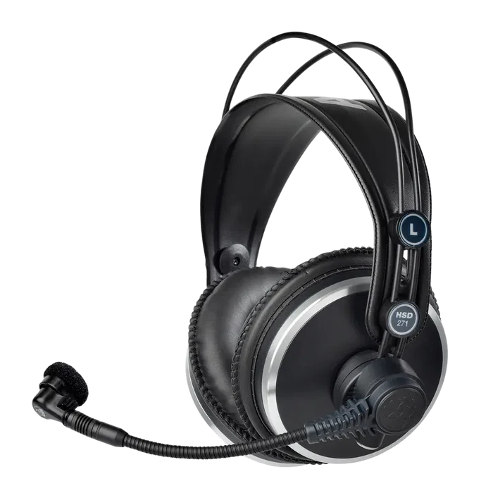AKG Auriculares Cerrados Hsd271 Con Micrófono Dinámico Y Cable Xlr AKG Auriculares Cerrados Hsd271 Con Micrófono Dinámico Y Cable Xlr
