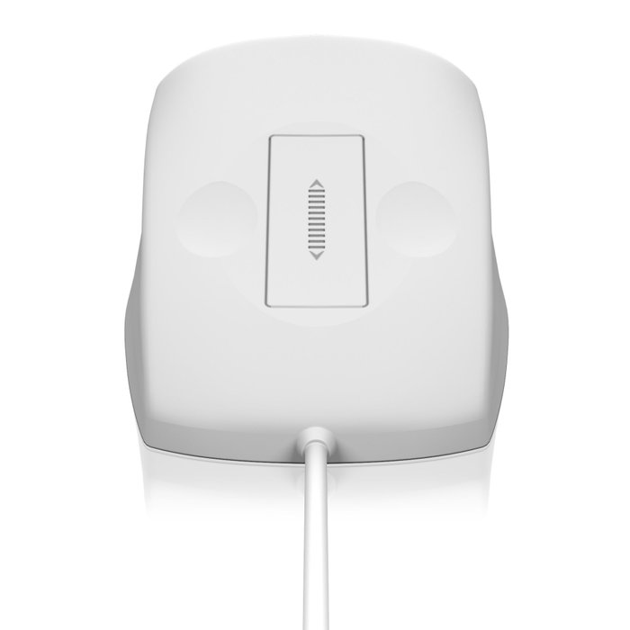 KeySonic KSM-5030M-W Ratón Impermeable de Silicona Blanco