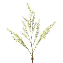 Rama Flores Blanco Artificial 30 X 20 X 80 cm (Set de 4)