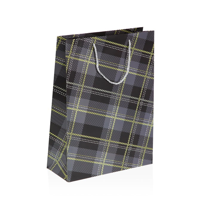 Versa Bolsa Surtida Mediana Escocesa 26 x 32 cm (12 Unidades)